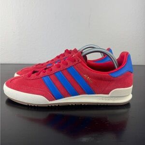 Size 7 - adidas Jeans Red Royal Gum